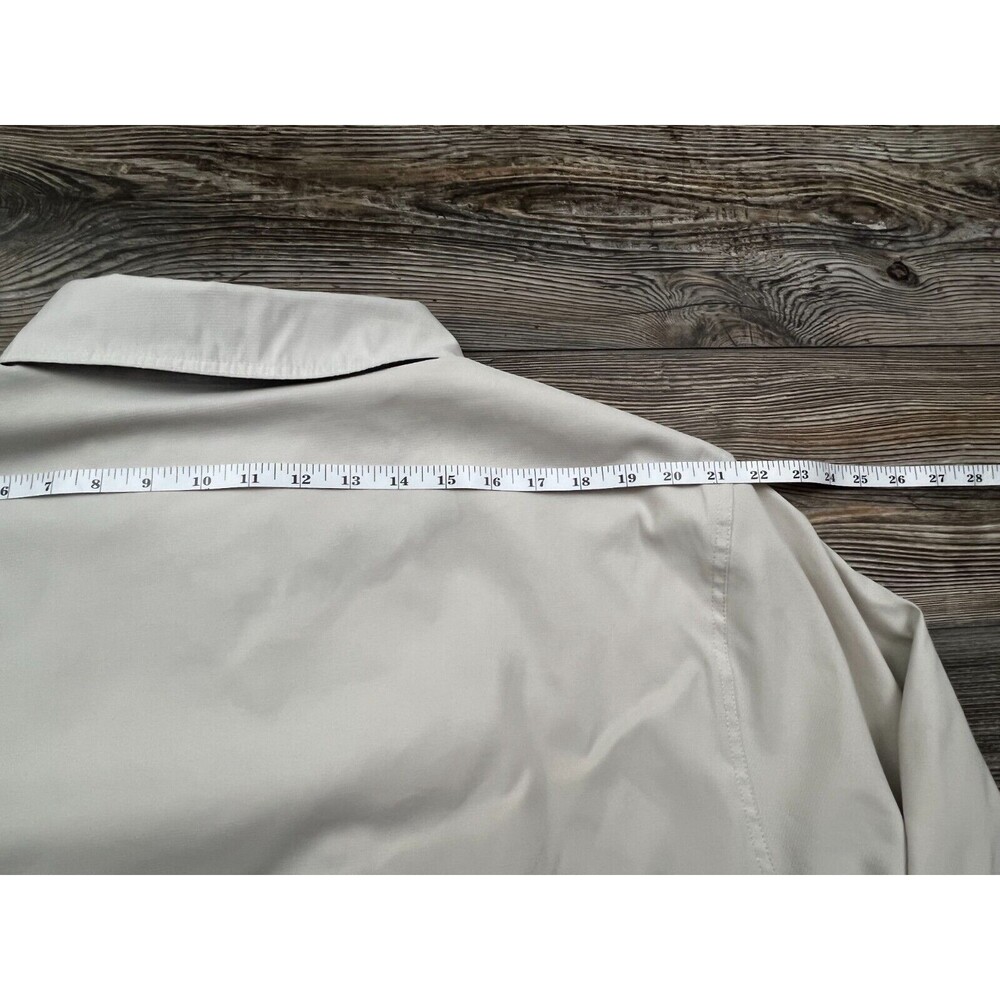 Timberland Weathergear‎ Mens Jacket Beige XL Full Zip Collared Preppy Dadcore - Picture 12 of 16